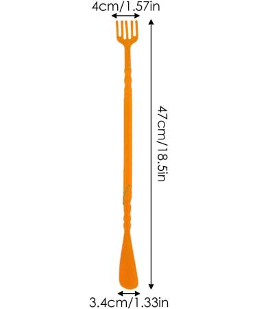 Portable Brown Hand & Back Scratchers | Long Grip Ankle Inserts | Easy Shoe Putting On Tool - International Shipping - Buy Online on GoSupps.com