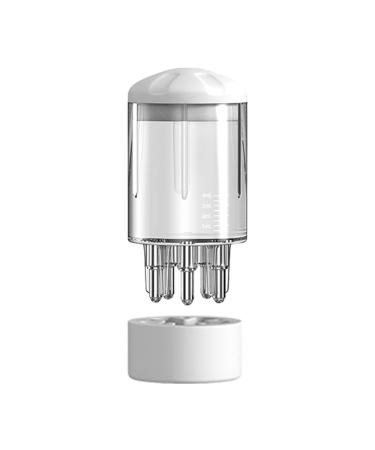 Oil scalp Applicator |Scalp oil applicator Shampoo brush |Scalee oil applicator brush hair oils donor for scalp refillable multifunctional oil dispenser for hair care white