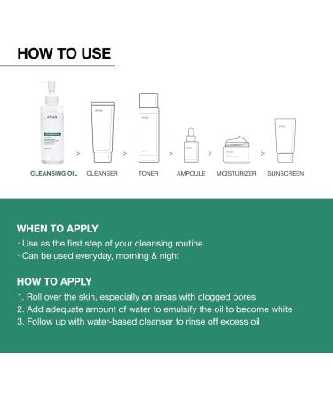 ANUA Huile Nettoyante Pour Le Visage Heartleaf Nettoyant Doux Pour Peaux Sensibles D maquillant Et Anti-Points Noirs 200 Ml - Buy Online on GoSupps.com