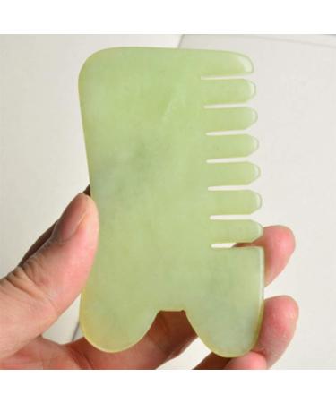 Milist Gua Sha Stein - Jade Gua Sha Massager for Spa Therapy & Scalp Acupuncture | International Shipping - Buy Online on GoSupps.com