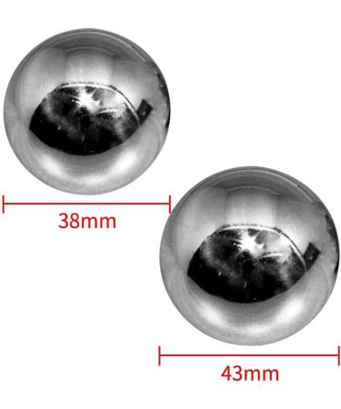 Kisbeibi Baoding Balls - Long-lasting Hand Massage & Finger Exercise Balls for Strength Stress Relief & Meditation - Buy Online on GoSupps.com