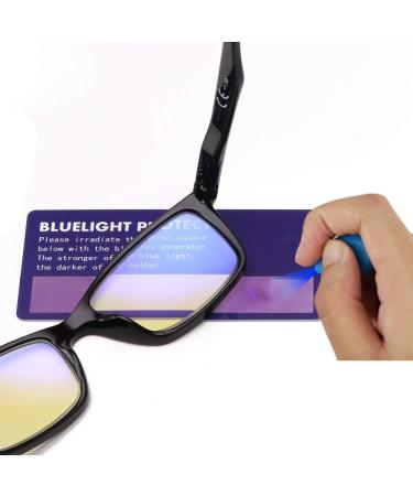 Suertree 90% Anti Blue Light Reading Glasses - BM151T 1.5x Diopter Unisex Optical Aid for Eye Protection & Comfort - Buy Online on GoSupps.com