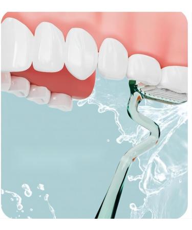 S-Type Vertical Toothbrush for Adults - Pink 2 Pack | Soft Tongue Coating Cleans Interdental Spaces & Massages Gums - Buy Online on GoSupps.com