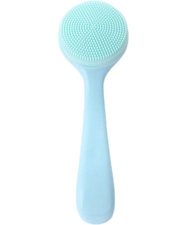 Skin-friendly Facial Cleansing Brush Gentle Exfoliating Blackhead Removing Handheld Facial Cleansing Brush Skin Cleaning Tools for Girl - Pink Blue pink - Buy Online on GoSupps.com