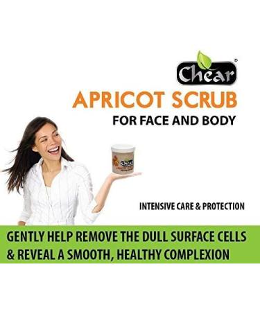 Chear Apricot Scrub Cream 16oz 454g - For face & body - Buy Online on GoSupps.com