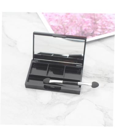 LALAFINA 8 Pcs Empty Eyeshadow Case Eye Shadow Case Eyeshadow Palette Mirror Storage Box 4.5X7.2CMx2pcs Black 2x2pcs - Buy Online on GoSupps.com