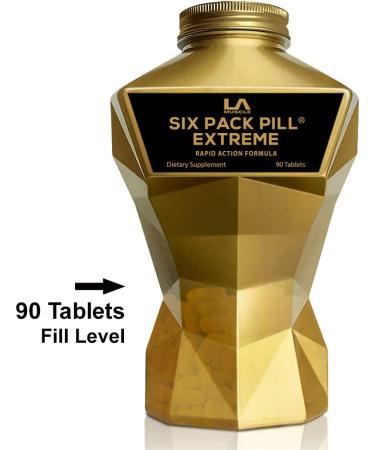 LA MUSCLE Six Pack Pill Extreme - 90 Pills | 1 Month Supply - Buy Online on GoSupps.com