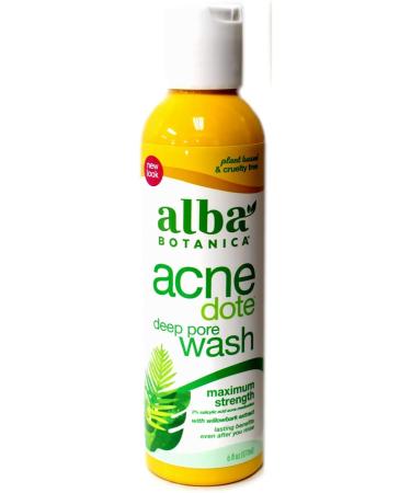 ALBA BOTANICA Acnedote Deep Pore Wash 177 ML - Effective Acne Treatment | International Shipping Available - Buy Online on GoSupps.com