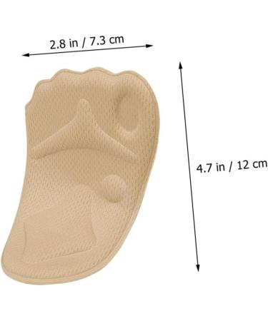 FOMIYES 12 Pairs High Heel Cushion Forefoot Pad - Metatarsal Insoles & Arch Support - Sweat Absorbent Stretch Fabric - International Shipping Available - Buy Online on GoSupps.com