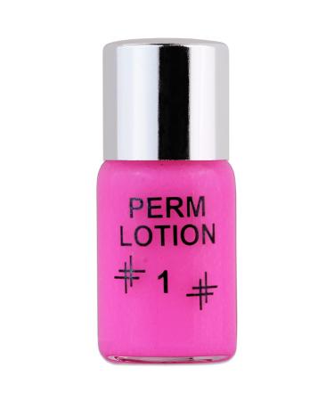 Premium Dolly's Lash Perm Lotion Pink Bottle- Number 1 Perm Lotion - Strong Hold  Curling  Perming  Eyelash Lifting