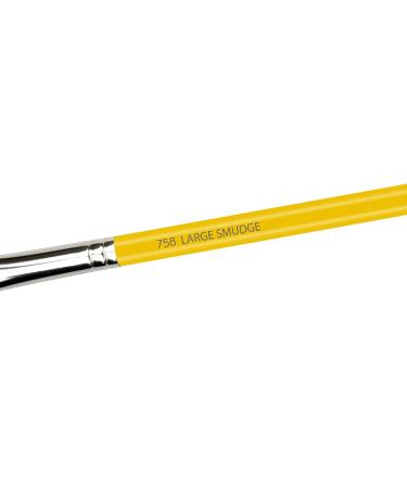 Bdellium Tools Studio Series 758 Large Smudge Brush - Professional Makeup Brush for Lash Line Smudging - 100% Natural Fibers - Yellow (1pc - Buy Online on GoSupps.com