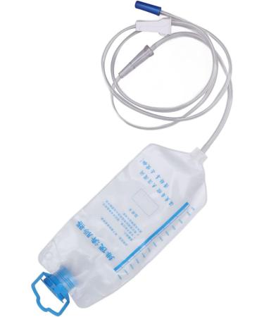 Jopwkuin Klistier-Set 1200ml Soft Silicone Enema Kit for Home Use | Constipation Relief & Convenient Hanging Hooks for Women - Buy Online on GoSupps.com