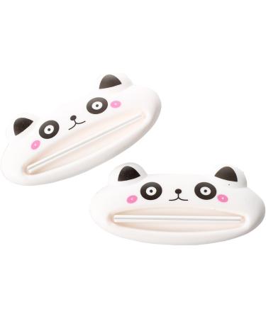 MARKELL Multifunctional Bathroom Toothpaste Squeezer Panda Shape White - Buy Online on GoSupps.com