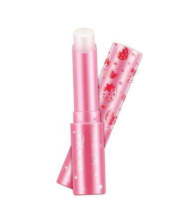 DOITOOL Soft Stick Lip Balm Moisture Lip Balm Lip Balm Stick Holly Headband Strawberry Lip Balm Deeply Hydrates Lip Stick Lip Smoother Color Lip Balm Hydrating Men and Women Lipstick medium As Shown