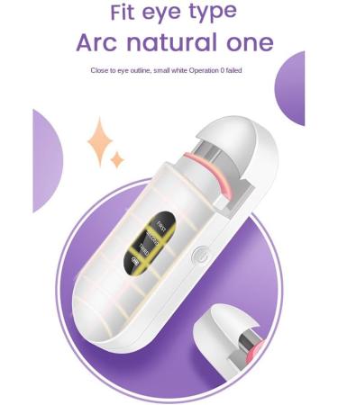 Aposous 1 Piece Electric Heated Eyelash Curler Long-Lasting Curl Electric Eye Lash Perm Eyelashes Clip Makeup Tool - Buy Online on GoSupps.com