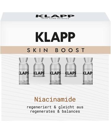KLAPP Cosmetics Skin Boost Niacinamide Ampullen 5 x 2 ml - Buy Online on GoSupps.com