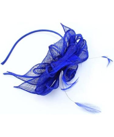 Royal Blue Headband Aliceband Hat Fascinator Wedding Ladies Day Race Royal Ascot - Buy Online on GoSupps.com