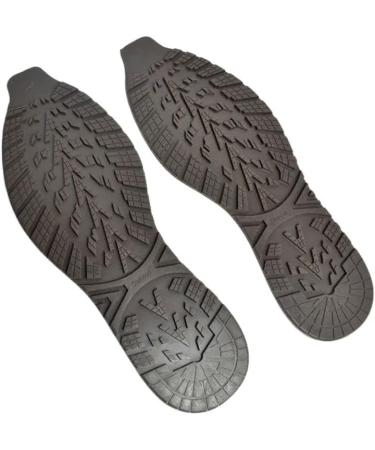 1 Pair Non-Slip Shoe Insoles Repair - DIY Replacement Soles for Men | Thickened Rubber Accessories (Black - Buy Online on GoSupps.com