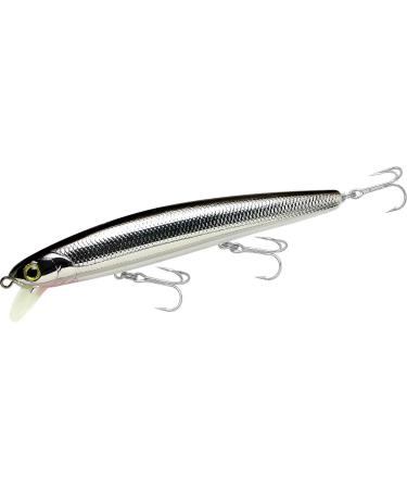 LUCKY CRAFT SW Flashminnow 110, Surf Fishing Lure 387 Half Mirror Glow Anchovy