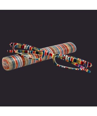 Miyui Japan Blue Light Blocking Reading Glasses for Women & Men - Slim Tube Readers - 2.0x Magnification - Buy Online on GoSupps.com