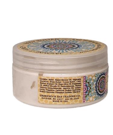 Greenwich Bay Trading Company Jasmine Honey Body Butter 8oz - Luxurious Moisturizer for All Skin Types | Shop Internationally - Buy Online on GoSupps.com