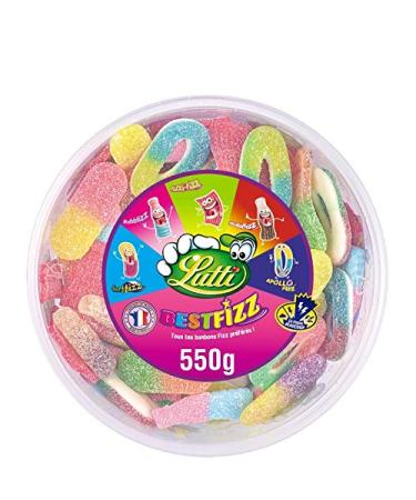 LUTTI - Best Fizz Tubo 550G - Set of 3 - Free Shipping