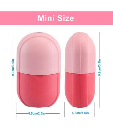 Mini Pink Ice Face Roller | Reusable Beauty Ice Roller for Face and Eyes - Buy Online on GoSupps.com