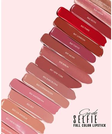 Selfie Full Color Lipstick - 859 Milan | Creamy Radiant Lipstick 4.2g - Shop Internationally - Buy Online on GoSupps.com