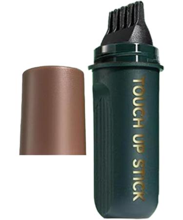 Hair cover stick color stick for light gray hair waterproof concealer natural cosmetics for men and women adults side view hairline business meetings appointments brown - Buy Online on GoSupps.com
