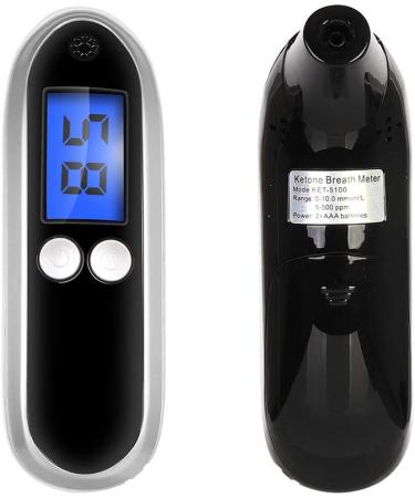 Ketone Breath Meter - Keto Breath Analyzer for Tracing Diet & Ketosis Status (Black) - Buy Online on GoSupps.com
