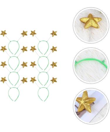 Lurrose 8pcs Martian Head Boppers Alien Antenna Star Headband Novelty Headbands - Yellow - Buy Online on GoSupps.com