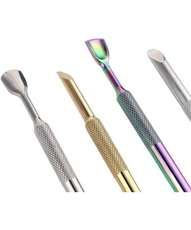 Stainless Steel Nail & Cuticle Care: Precision Toolsfor At-Home Manicures & Pedicures-Expert(Silver) - Buy Online on GoSupps.com