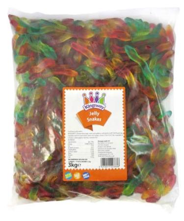 Refresh Your Old Memories with Traditional Retro Sweets from 60s (Kingsway Jelly Snakes 500g)