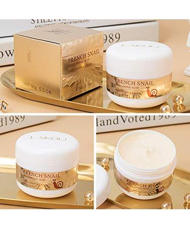 French Snail Extract Hyaluronic Acid Facial Cream - Miracle Intensive Repair 50g | Best Moisture for Hydrated Skin - Buy Online on GoSupps.com