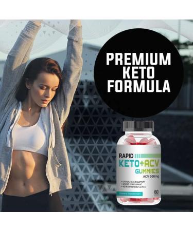 Kivus Rapid Keto ACV Gummies - 60 Gummies | Rapid Keto+ACV Formula - Buy Online on GoSupps.com