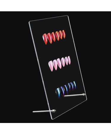 Nail Display Rack Nail Art Display Stand Frame Nail Tip Colors Rack Support Showing Board (Small) - Buy Online on GoSupps.com