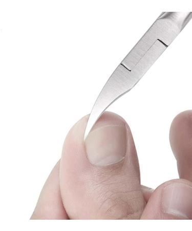 FURLOU Nail Clipper Black Stainless Steel Manicure Dead Skin Scissors Nail Tool Nail Edge Barbed Dead Skin Pliers Trimmer - Buy Online on GoSupps.com