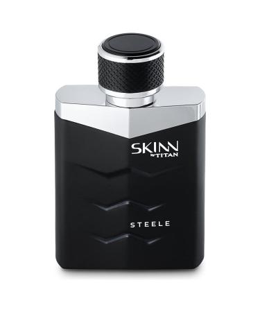 Skinn By Titan Steele Long Lasting Fresh Edp For Men - 100 Ml Perfume For Men Liquid Eau De Parfum For Men Premium Fragrance Grooming Essentials - Buy Online on GoSupps.com