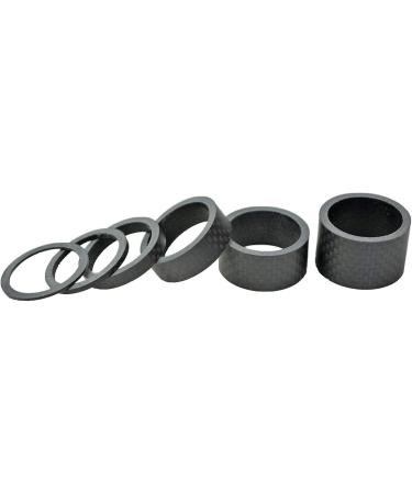 OMNI Racer Carbon Fiber Headset Spacer Set - Ultra Lightweight 2/3/5/10/15/20mm Matte Finish - Buy Online on GoSupps.com