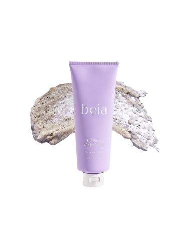 Beia Bikini & Body Scrub - Gentle Exfoliating Body Scrub with Glycolic Acid & Rice Extract - Fights Ingrown Hairs KP Bumps & Dry Skin - Hydrating & Soothing for Sensitive Skin 7.6 Oz