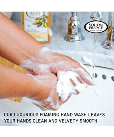 South of France Lemon Verbena Foaming Hand Soap 8oz - Pack of 3 Bottles - Natural Body Care - Buy Online on GoSupps.com