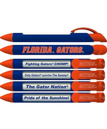 University of Florida Gators Rotating Message Pens - 4 Pack (8026) | Officially Licensed Collegiate Product - Buy Online on GoSupps.com