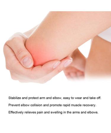 ZJchao Elbow Pain Relief Arm Brace Support - Ergonomic Stabilizer for Sports | Size M - Buy Online on GoSupps.com