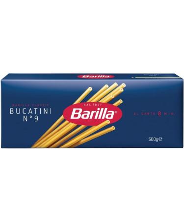  Barilla Barilla Bucatini Italian Pasta No. 9 500 g Pack of 20 - Buy Online on GoSupps.com