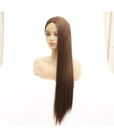 Shop Women's Long Straight Lace Front Chemical Fiber Wig - Stylish & Comfortable Headgear - Buy Online on GoSupps.com