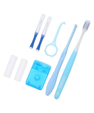 Mouth Care Set for Braces | Braces Cleaning Brush Interdental Brush & Wax Tools | Essential Oral Health Maintenance - Buy Online on GoSupps.com