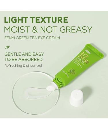AKARY Green Tea Eye Care Cream - Eliminate Dark Circles & Eye Bags | Nourishing & Tightening Formula with Tea Leaf Extract - Buy Online on GoSupps.com