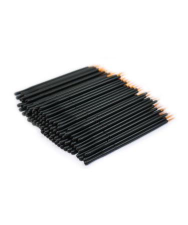 OHPHCALL 50pcs Eye Makeup Tools Gel Eyeliner Pencil Eye Liner Brush White Eye Liner Eyeliner Brushes Orange