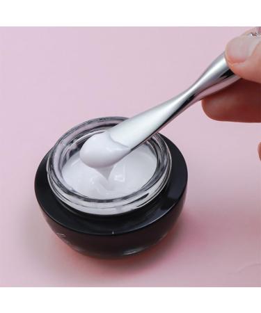 Diamond Eye Cream Massager & Applicator | Double-Headed Silver Tool for Optimal Eye Care - Buy Online on GoSupps.com