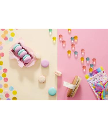 Bubble T Confetea Rainbow Tea Bath Confetti Push Pop - 25g | Berry & Tea Scented - Buy Online on GoSupps.com